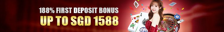 188% FIRST DEPOSIT BONUS UP TO SGD 1,588 on AS128 Grand!
