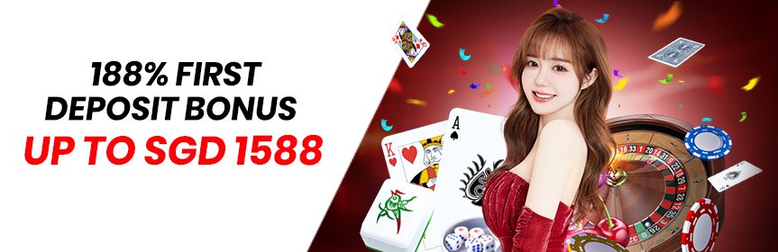 188% FIRST DEPOSIT BONUS UP TO SGD 1,588 on AS128 Grand!