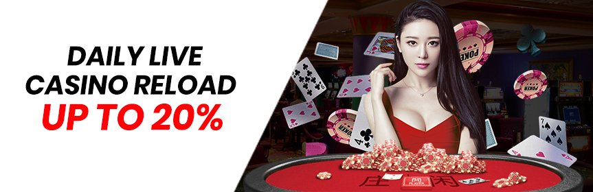 DAILY LIVE CASINO RELOAD BONUS ON AS128 GRAND!