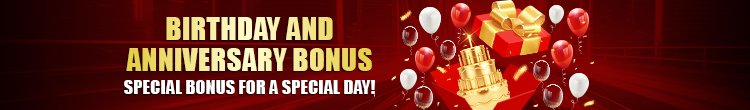 BIRTHDAY AND ANNIVERSARY BONUS ON AS128 GRAND!