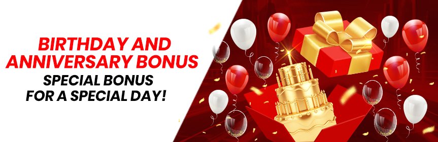 BIRTHDAY AND ANNIVERSARY BONUS ON AS128 GRAND!