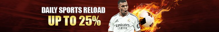 DAILY SPORTS RELOAD BONUS ON AS218 GRAND!