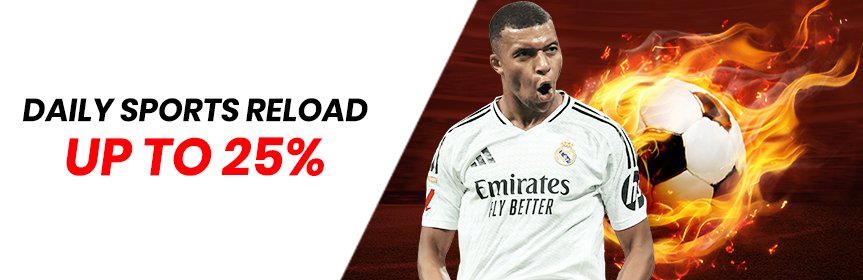 DAILY SPORTS RELOAD BONUS ON AS218 GRAND!