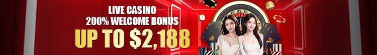 LIVE CASINO 200% WELCOME BONUS UP TO $2188 ON AS128 GRAND!