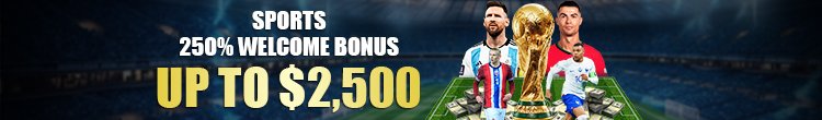 SPORTS 250% WELCOME BONUS UP TO $2500 on AS128 GRAND!