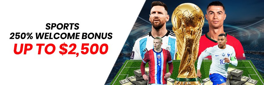 SPORTS 250% WELCOME BONUS UP TO $2500 on AS128 GRAND!